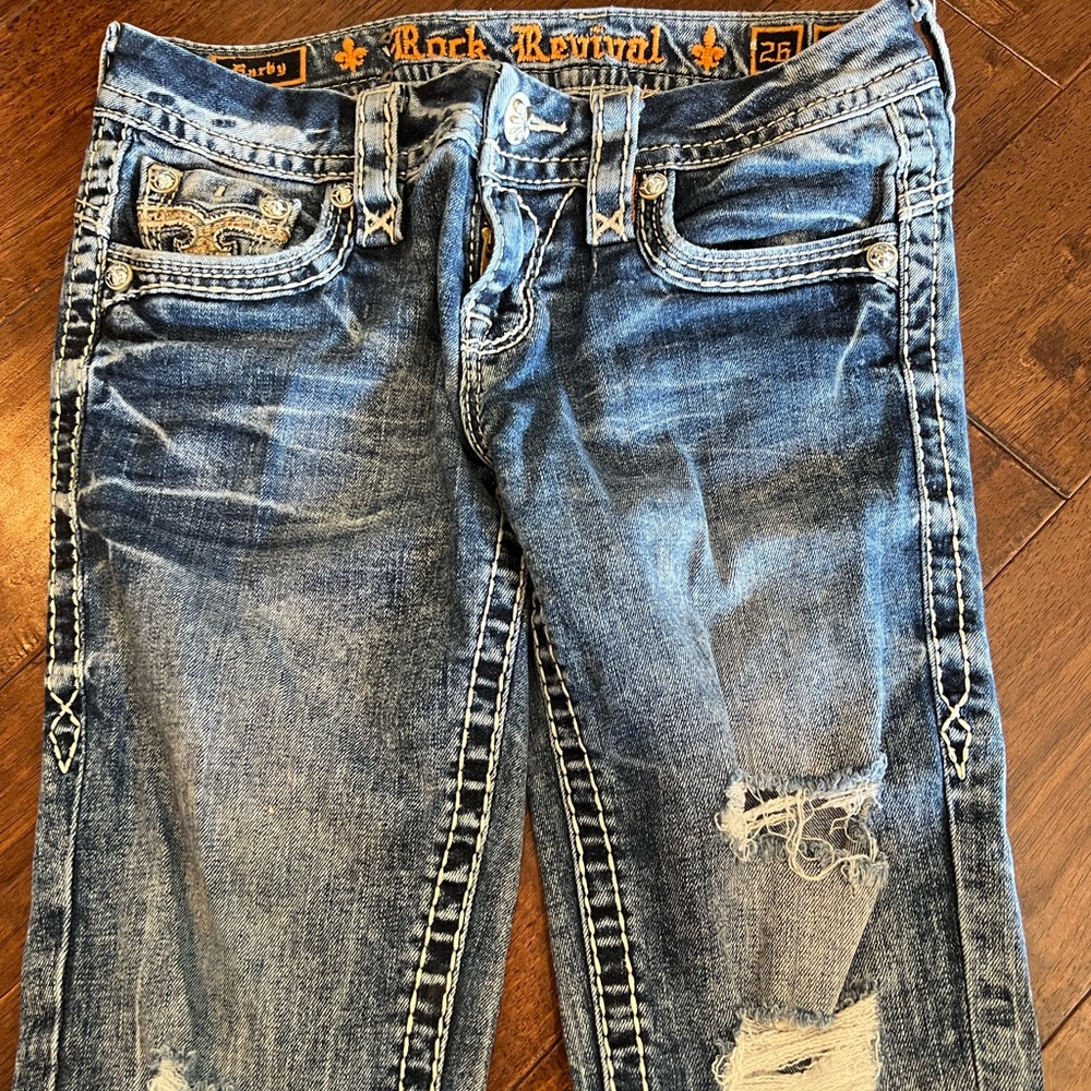 Womens Rock Revival jeans